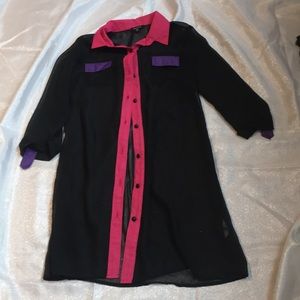 Super trendy sheer dress